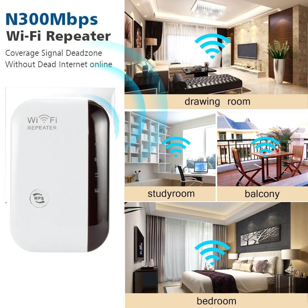 NetBoost Wi-Fi Repeater Range Extender 300Mbps - Image 3